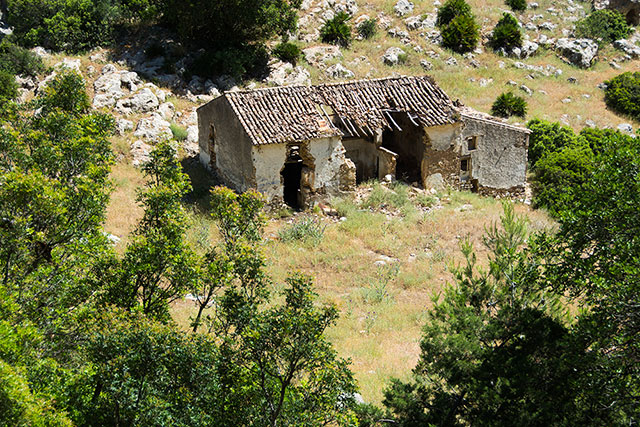ruines dans la Valle del Hoyo