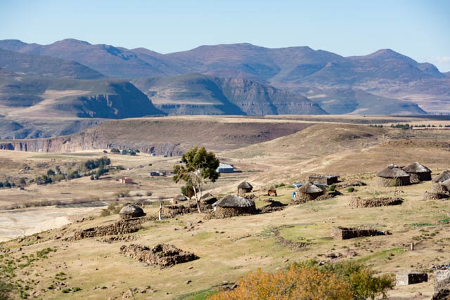 Village du Lesotho