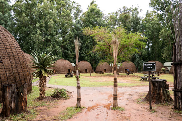 huttes traditionnelles du Swaziland