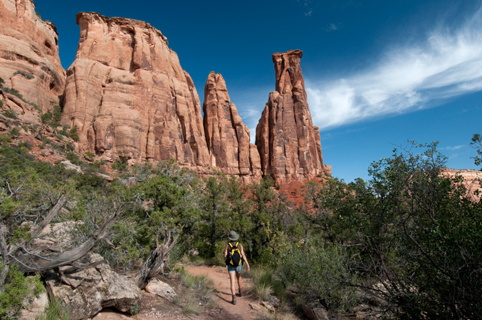 Hiking in Colorado National Monument