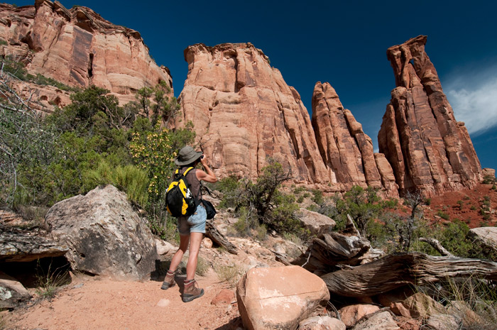 Hiking in Colorado National Monument